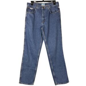 Tyndale Mens Relaxed FR Jeans 36X34 Flame Resistant Blue Denim Arc‎ Rated 15.3